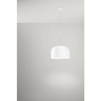 SOSPENSIONE IN VETRO BIANCO
